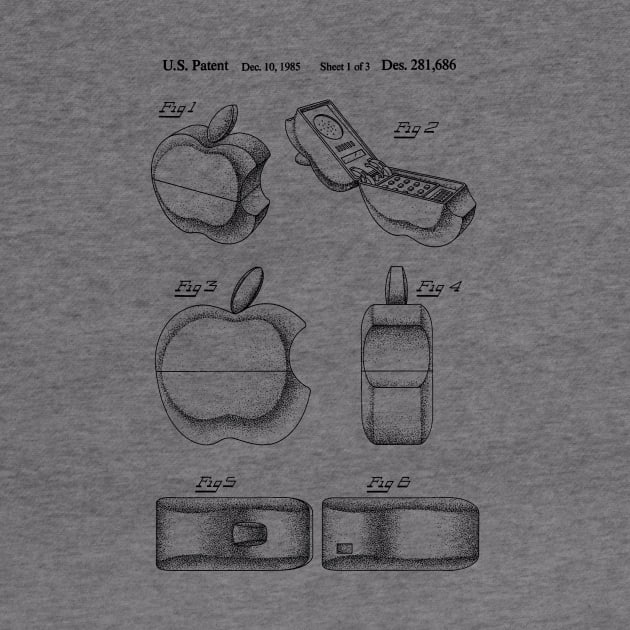 Apple Cellphone Patent 1985 by Joodls